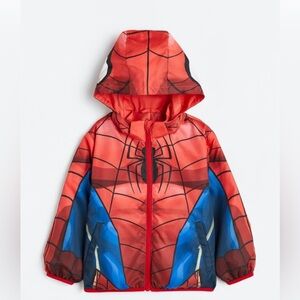 H&M Spider-Man windbreaker 2T